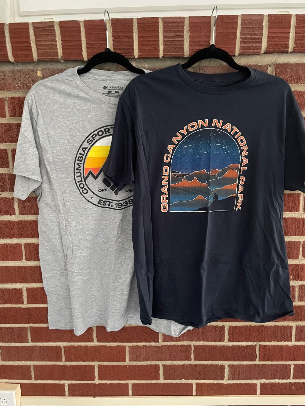 Grand Canyon National Park Graphic Tee - Navy & Light Gray
